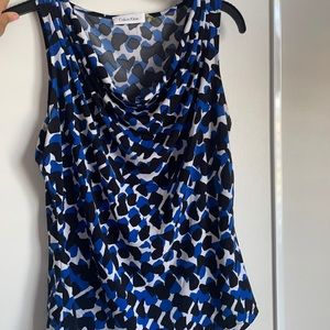 Calvin Klein Sleeveless Blouse